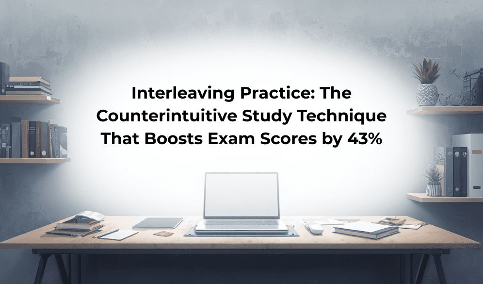 Interleaving Practice: The Counterintuitive Study Technique That Boosts Exam Scores by 43%