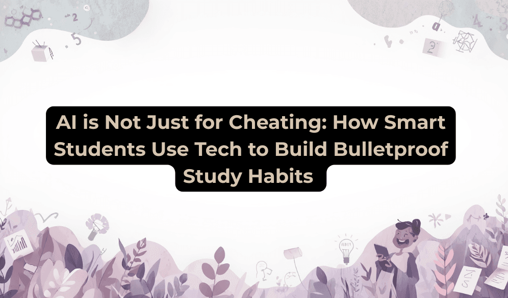 AI is Not Just for Cheating: How Smart Students Use Tech to Build Bulletproof Study Habits