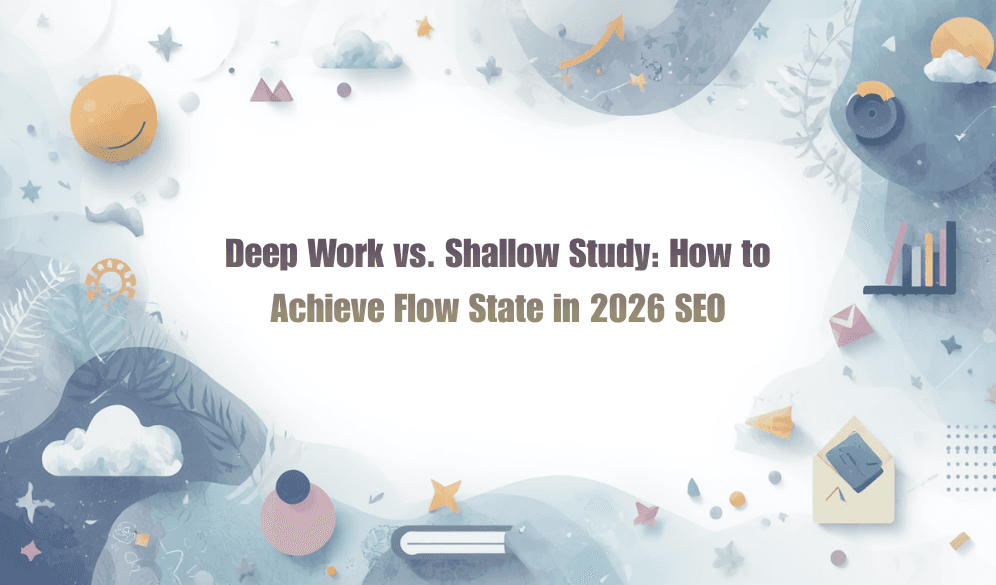 Deep Work vs. Shallow Study: How to Achieve Flow State in 2026 SEO