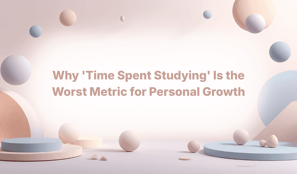 Why 'Time Spent Studying' Is the Worst Metric for Personal Growth