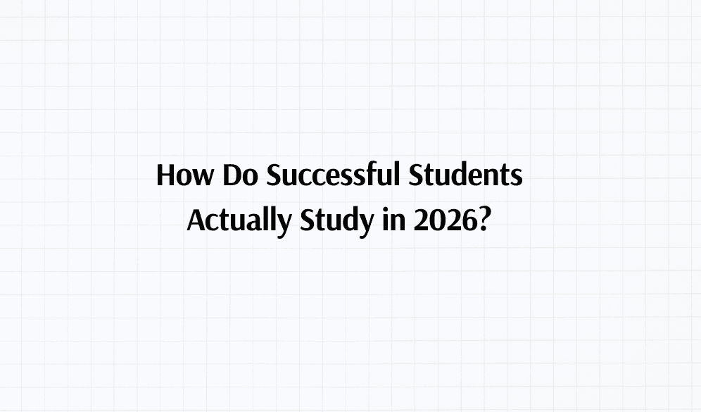 How Do Successful Students Actually Study in 2026?