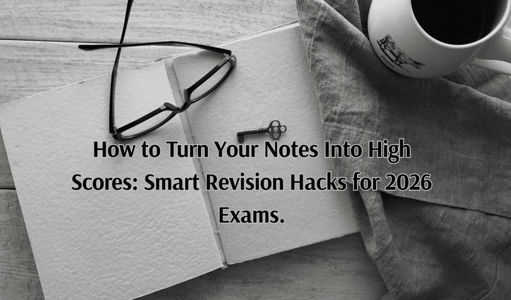 How to Turn Your Notes Into High Scores: Smart Revision Hacks for 2026 Exams.