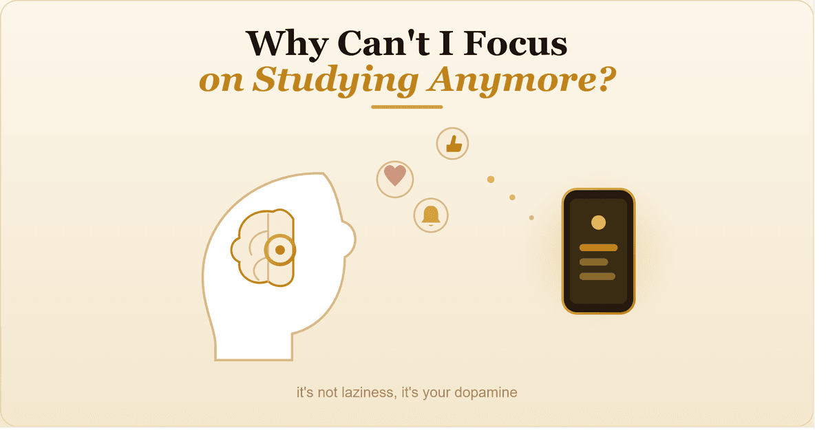Why Can't I Focus on Studying? The Real Reason