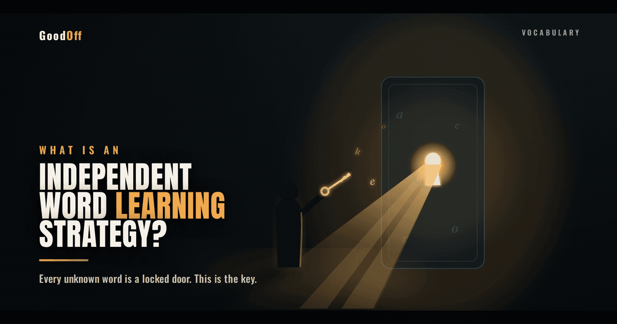 What Is an Independent Word Learning Strategy? (And How to Use One)