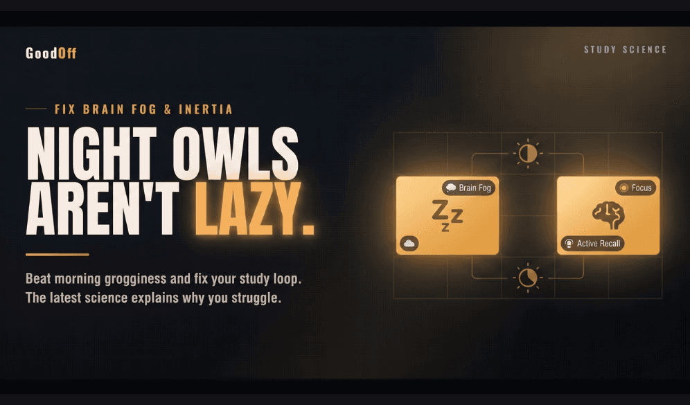 Night Owls Aren't Lazy: Fix Sleep Inertia & Brain Fog