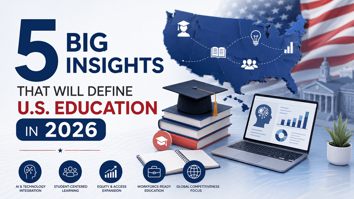 5 Big Insights That Will Define U.S. Education in 2026